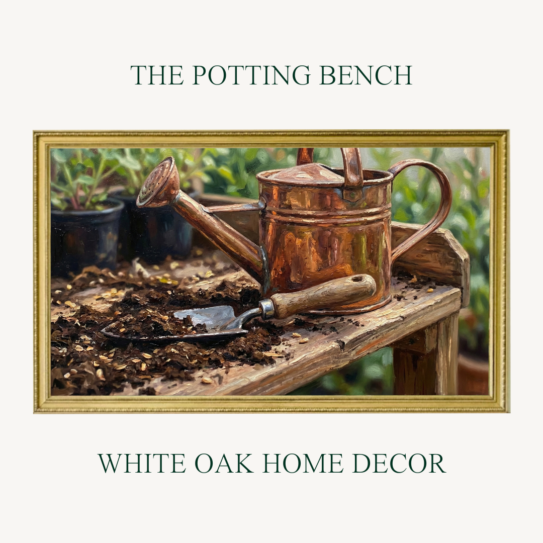 The Botanical Greenhouse Oil Painting Collection | 4K Digital Downloads for Frame TV