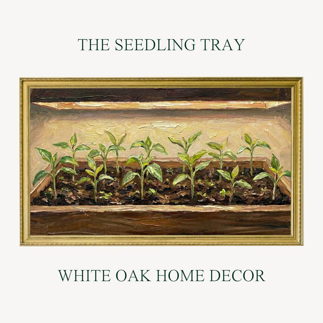 The Botanical Greenhouse Oil Painting Collection | 4K Digital Downloads for Frame TV