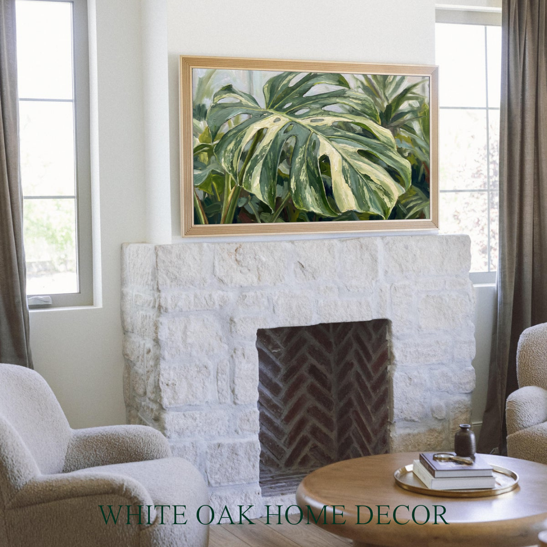 The Botanical Greenhouse Oil Painting Collection | 4K Digital Downloads for Frame TV