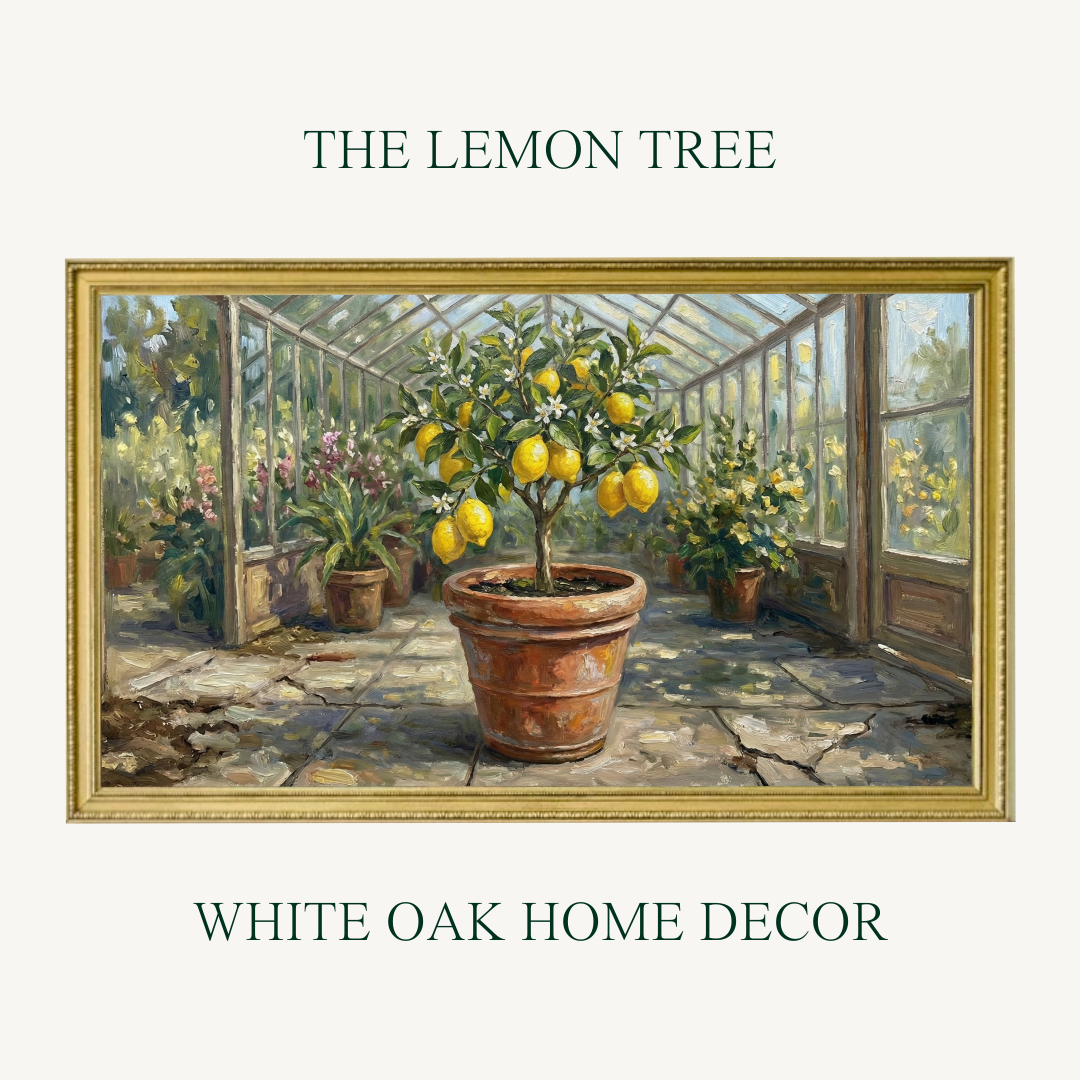 The Botanical Greenhouse Oil Painting Collection | 4K Digital Downloads for Frame TV