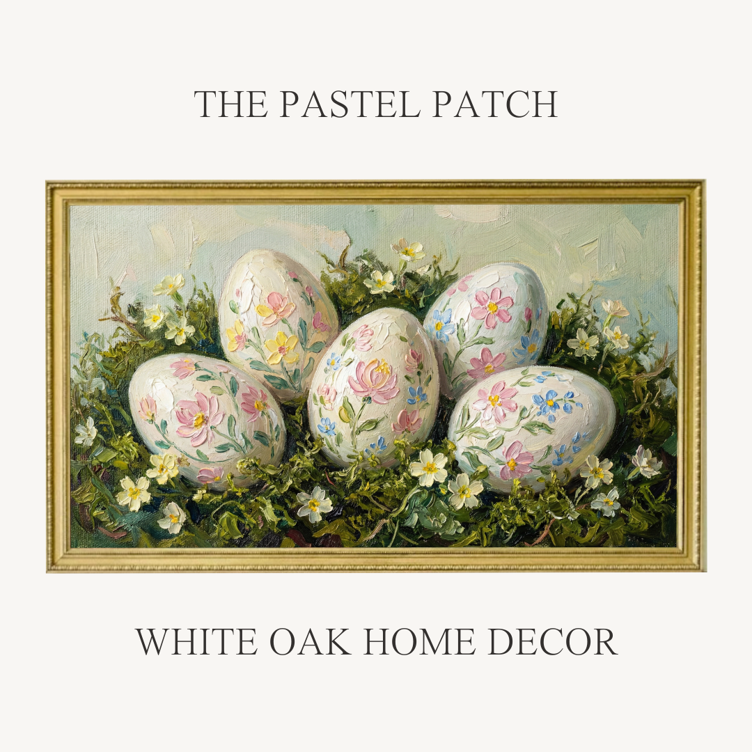 Easter & Whimsical Meadows Oil Painting Collection | 4K Digital Downloads for Frame TV