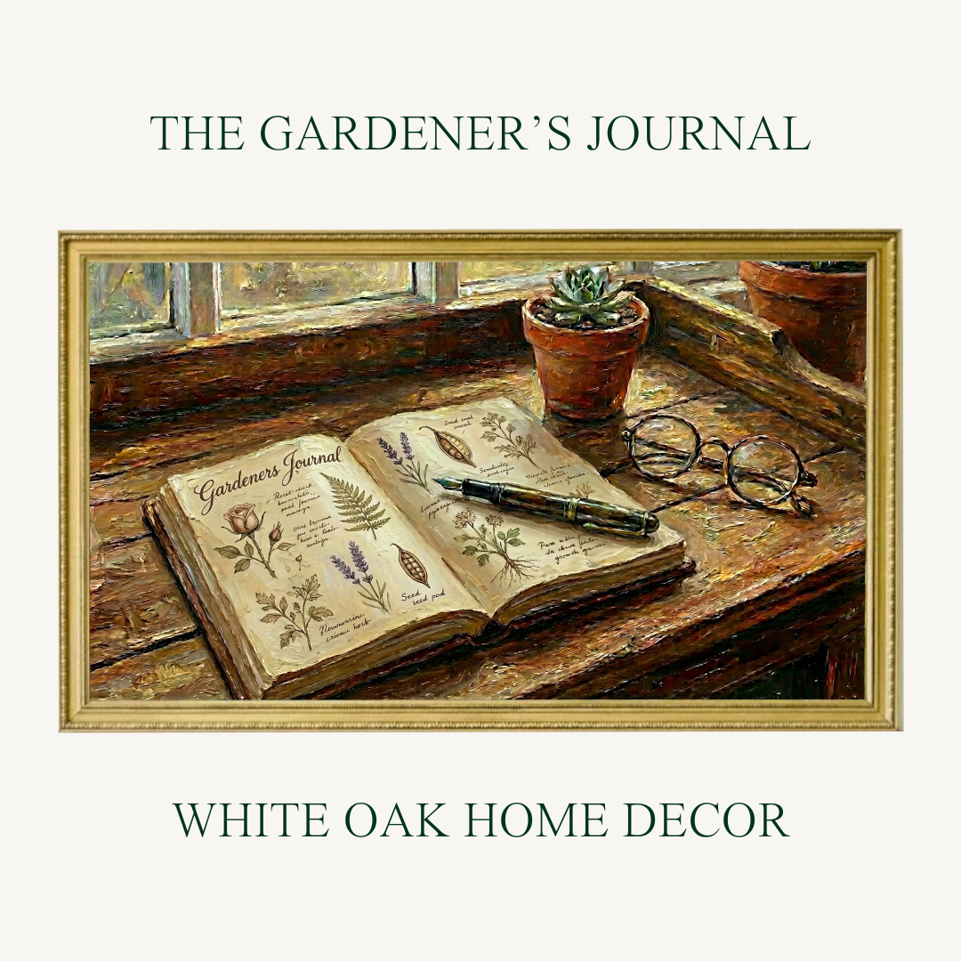 The Botanical Greenhouse Oil Painting Collection | 4K Digital Downloads for Frame TV